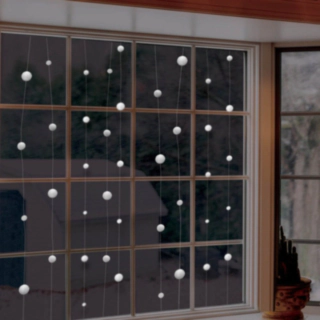 Hängande Snöboll Dekoration