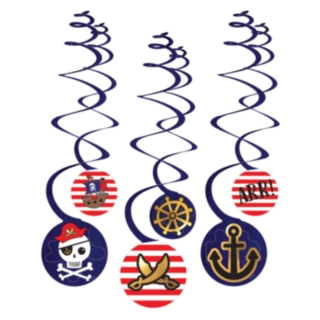 Pirat Skattjakt Swirls