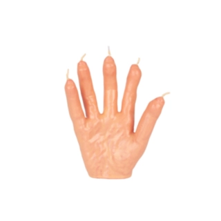 Blodig Hand Stearinljus