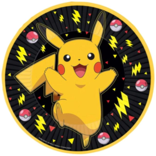 Pokémon® Pikachu Middagstallrikar