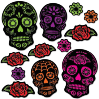 Day Of The Dead Dekorationer