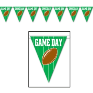 Amerikansk Fotboll Game Day Vimpelgirlang