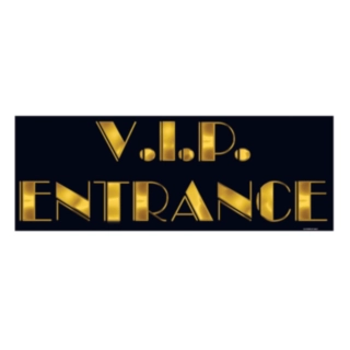 VIP Skylt
