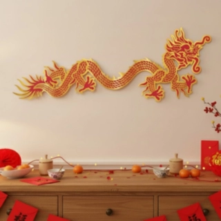 Asiatisk Drake Dekoration