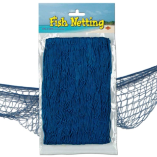 Fisknät, mörkblå