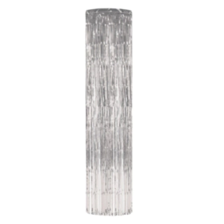 Metallisk Upphängning Pelare Silver