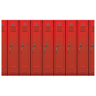 High School Skåp Väggbakgrund