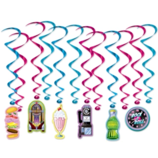 50-tal Diner Swirls
