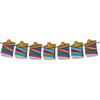 Fiesta Sombrero Flaggirlang