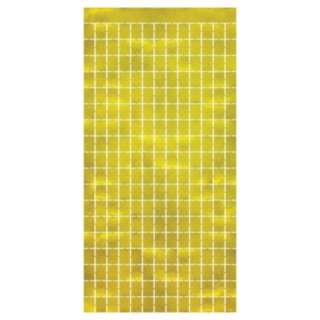 Rutig Backdrop Metallic Guld