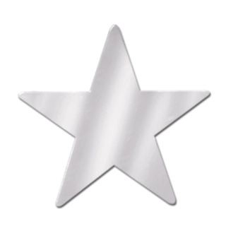 Silverstjärna Pappfigur