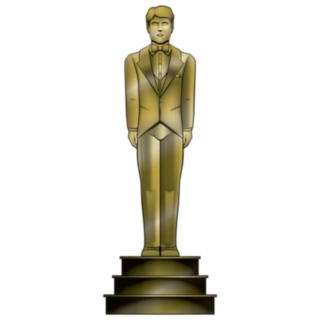 Hollywood Statyett Dekoration