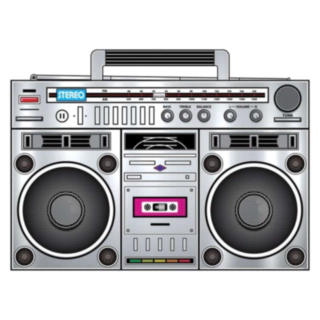 Boomblaster Dekoration