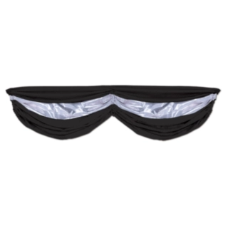 Tygbanner Svart/Silver