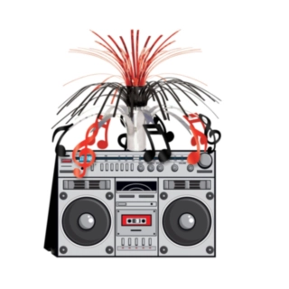 Ghettoblaster Dekoration