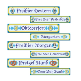 Oktoberfest Vägskylt