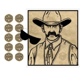 Sätt Märket På Sheriffen Spel
