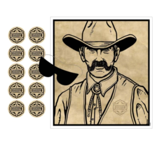 Sätt Märket På Sheriffen Spel