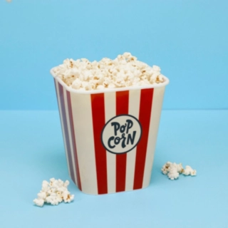 Retro Popcornskål