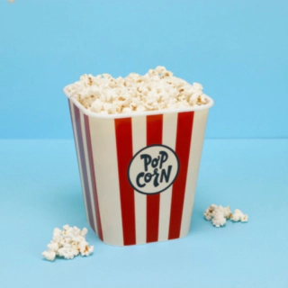 Retro Popcornskål