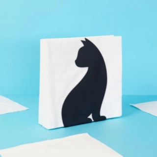 Katt Servetthållare