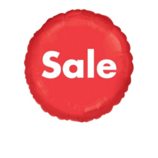Sale Folieballong Röd