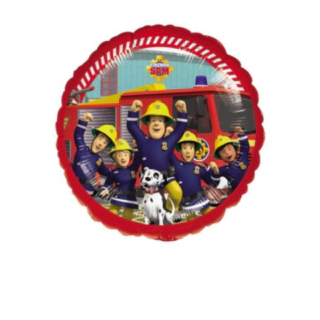 Brandman Sam® Rund Folieballong