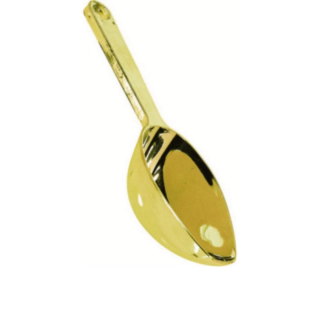Godisskopa Metall Guld