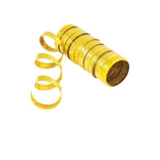 Metalliska Serpentiner Guld