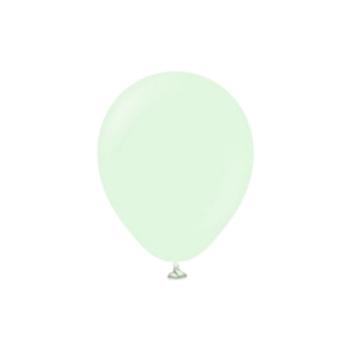Premium Latexballonger Pale Green 13 cm