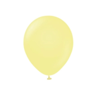 Premium Latexballonger Macaron Yellow