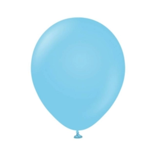 Premium Mellanstora Latexballonger Babyblå