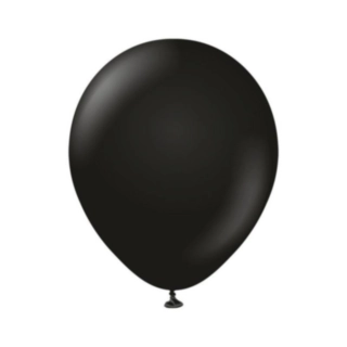 Premium Mellanstora Latexballonger Svart