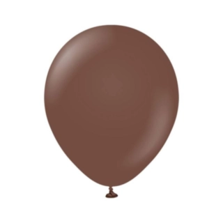 Premium Mellanstora Latexballonger Chocolate Brown