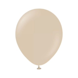 Premium Mellanstora Latexballonger Hazelnut