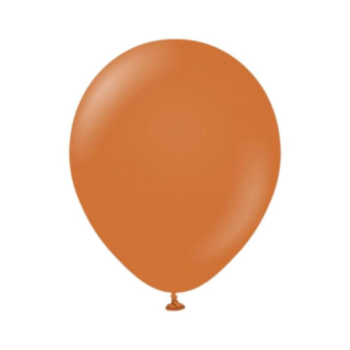 Premium Mellanstora Latexballonger Caramel Brown