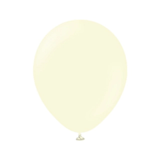 Premium Latexballonger Pale Yellow 45 cm