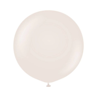 Premium Stora Latexballonger White Sand