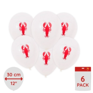 Kräftskiva Latexballonger