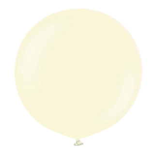 Premium Latexballonger Pale Yellow 90 cm