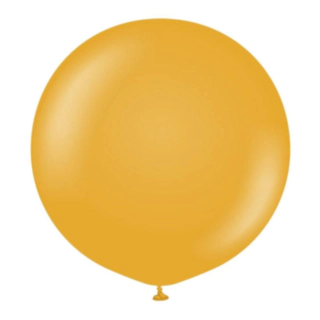 Premium Gigantiska Latexballonger Mustard