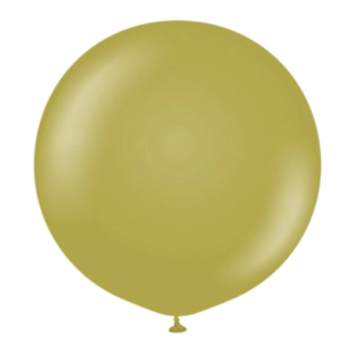 Premium Gigantiska Latexballonger Olive