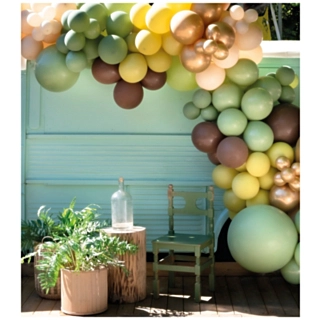 Deluxe Ballongbåge Grön