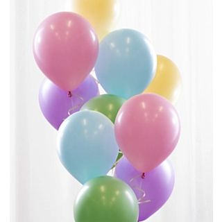 Ballongbukett Pastell