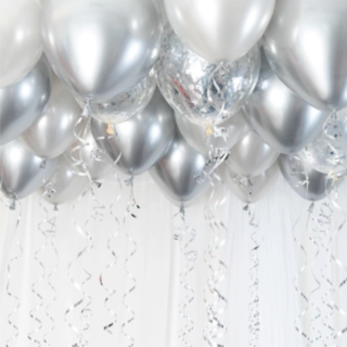 Ballongtak Silverkrom