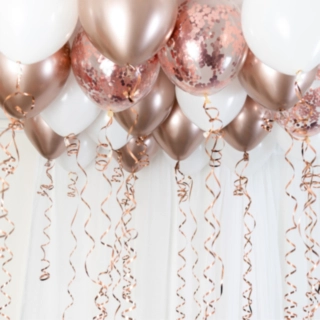 Ballongtak Roséguld