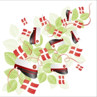 Lyxiga Studentservetter Röd