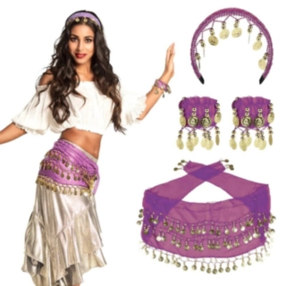 Magdansös Set Lila