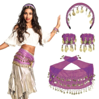 Magdansös Set Lila