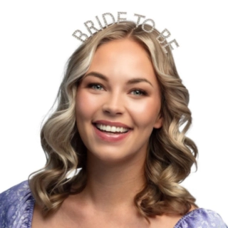 Glittrande Bride To Be Diadem